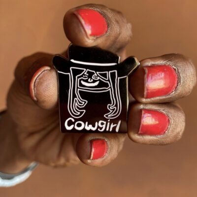 Cowgirl Enamel Pin by Town Camp Designs